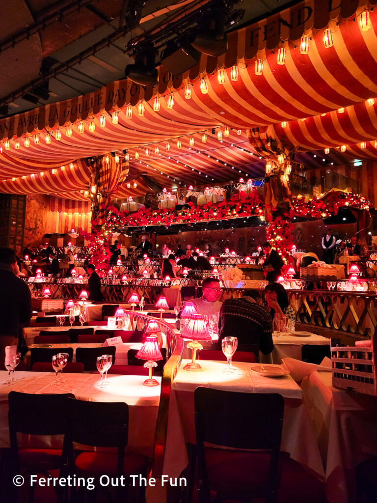 A look inside the Moulin Rouge theater