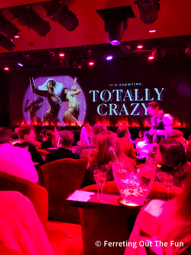 Crazy Horse cabaret show Paris