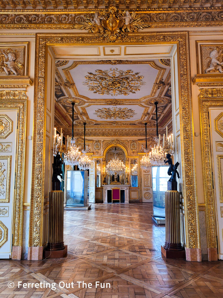 Hotel de la Marine Salon of the Admirals in Paris