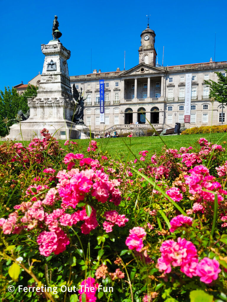 Palacia da Bolsa, the old stock exchange building in Porto