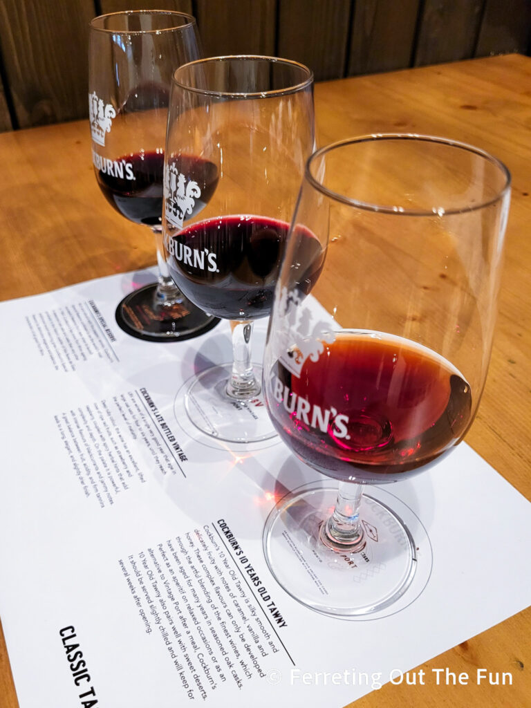 A Cockburn's Port Tasting is one of the best things to do in Porto, Portugal