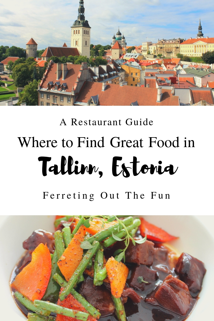 The Best Meals We Ate in Tallinn - Ferreting Out the Fun