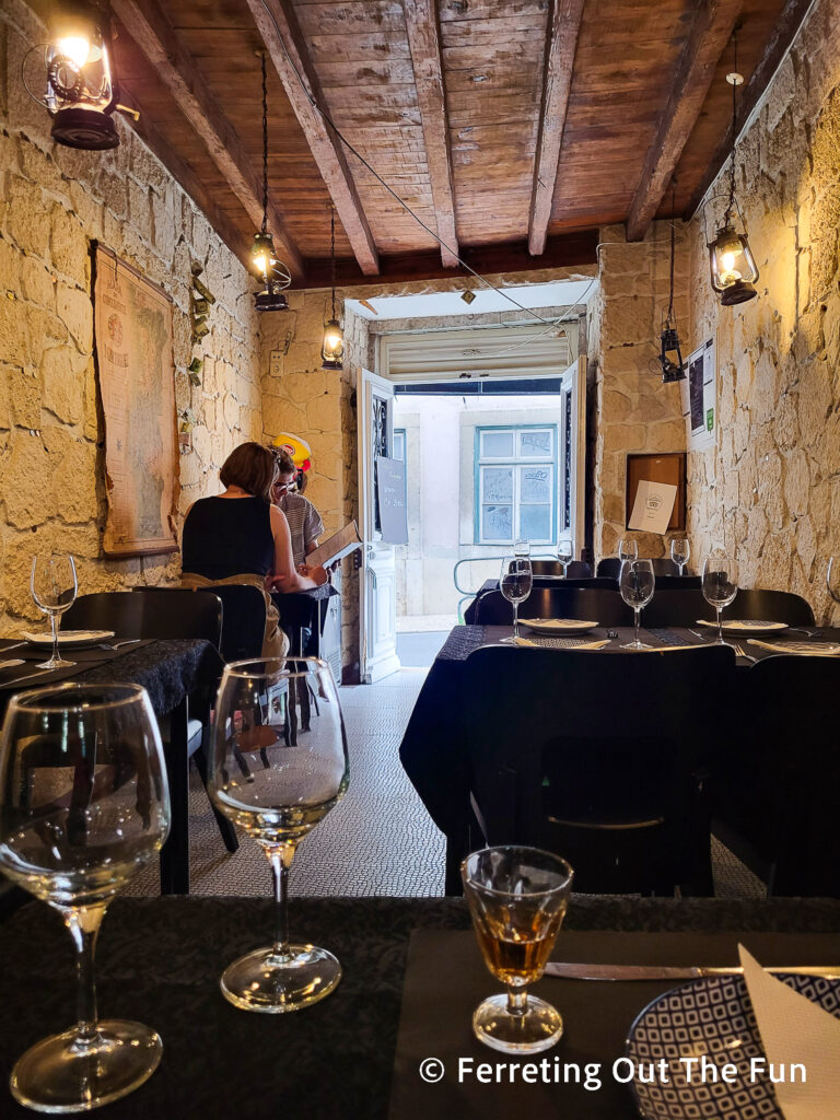 Invicta Madragoa is a cozy hole-in-the-wall restaurant serving some of the best seafood in Lisbon