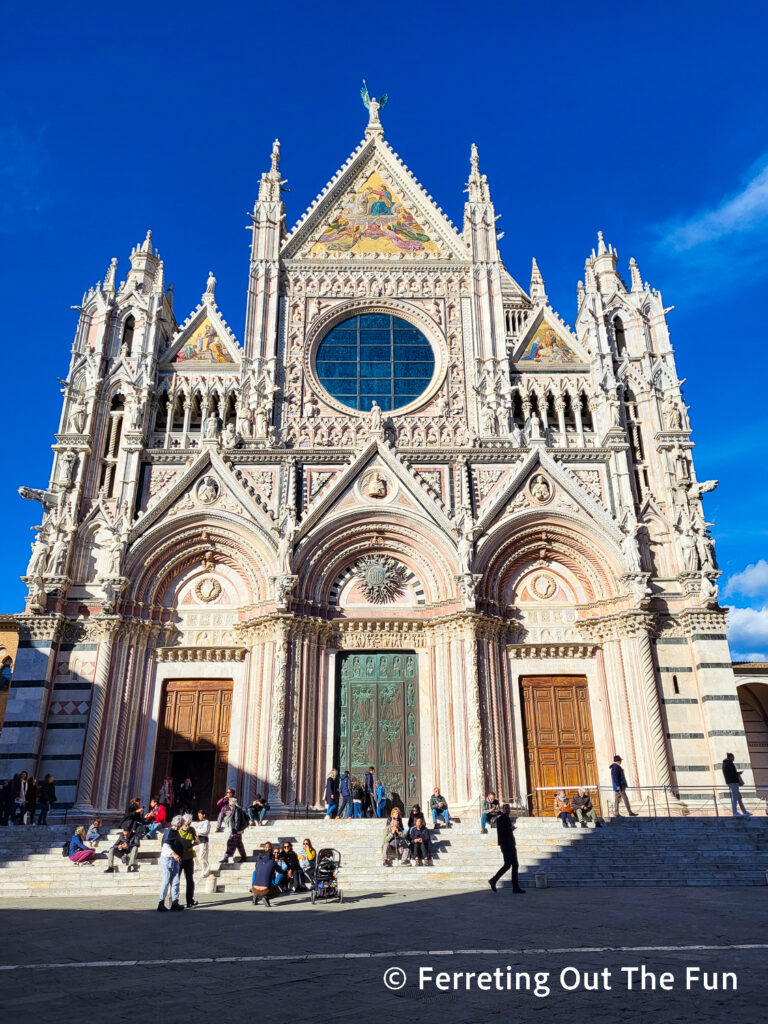 Siena Duomo, one of the top things to do in Siena Italy