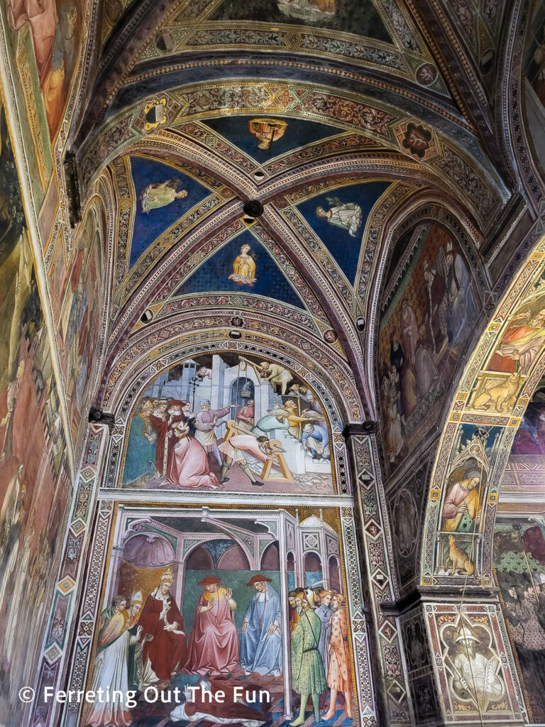 Museo Civico Siena Italy frescos