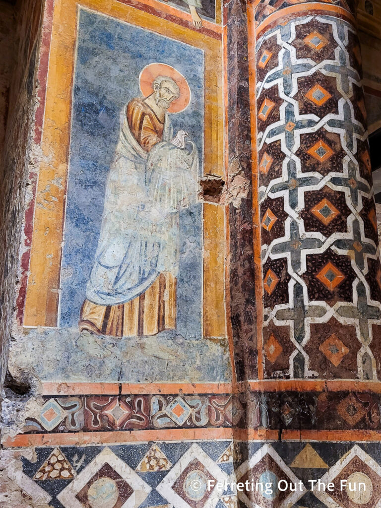 Siena Cathedral Crypt wall paintings