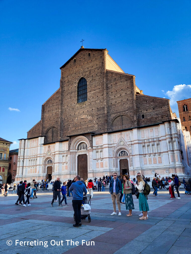 Basilica di San Petronio in Bologna, Italy