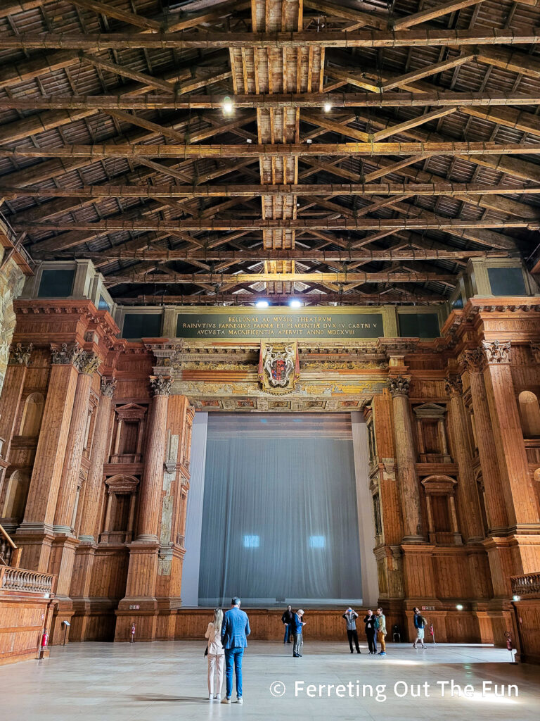 Teatro Farnese Parma Italy