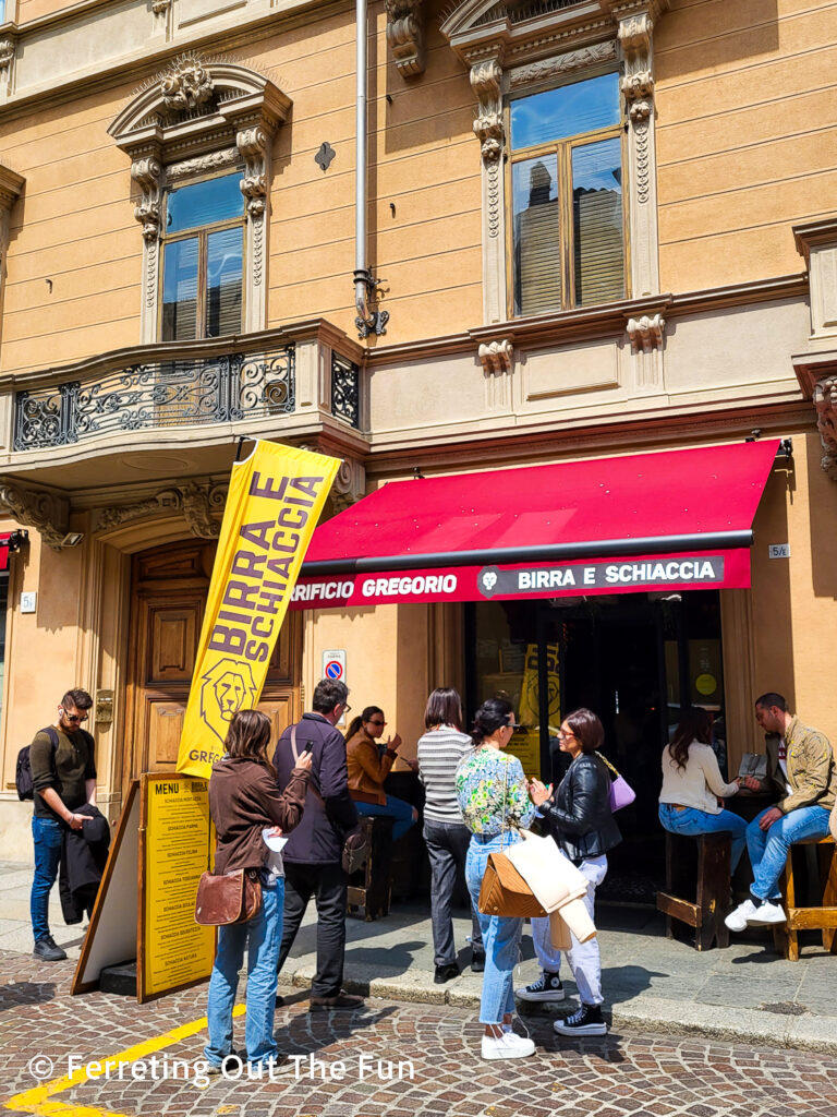 Birra & Schiaccia, the best sandwich shop in Parma Italy