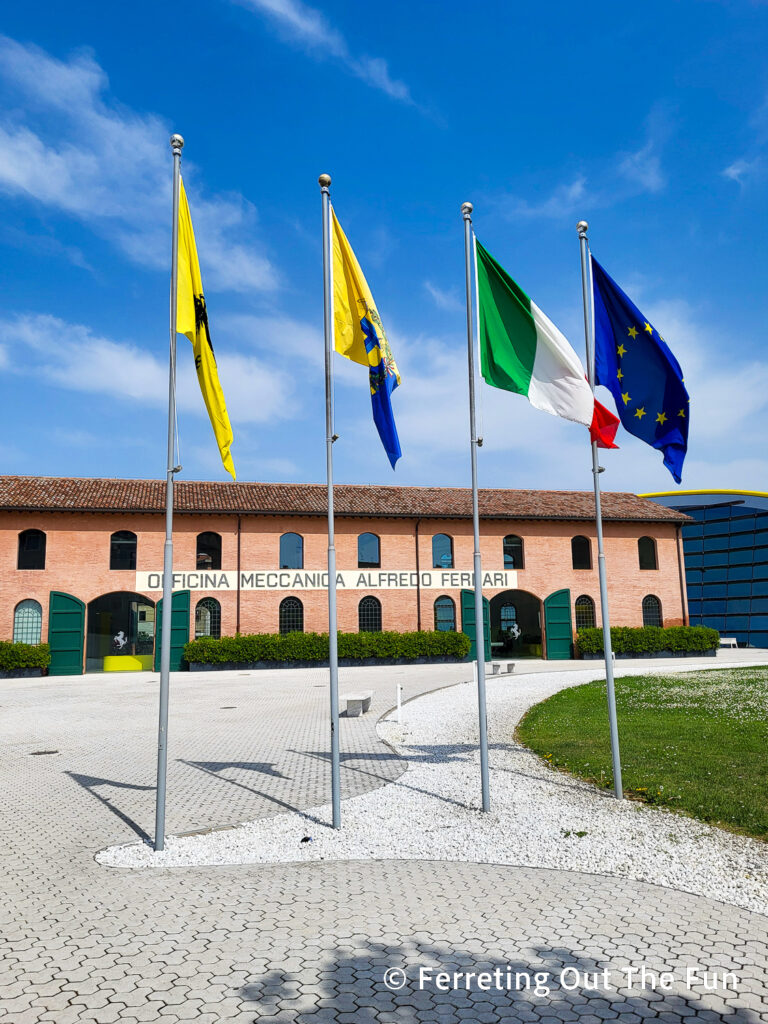 Museo Enzo Ferrari in Modena, Italy