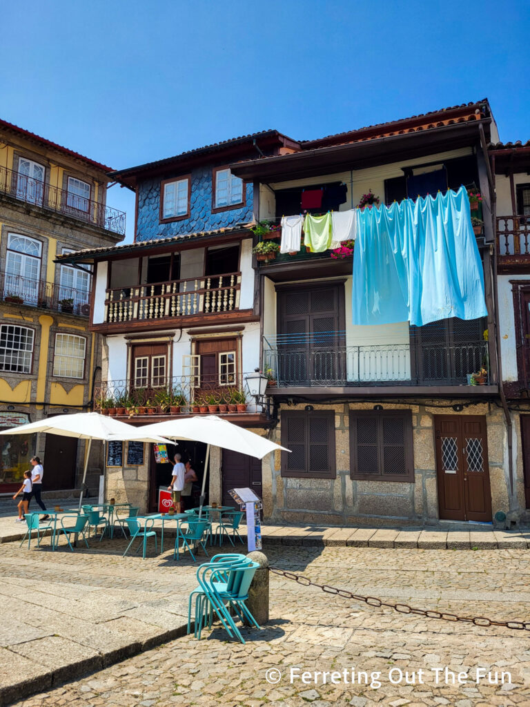 Historic center of Guimaraes Portugal, birthplace of the nation