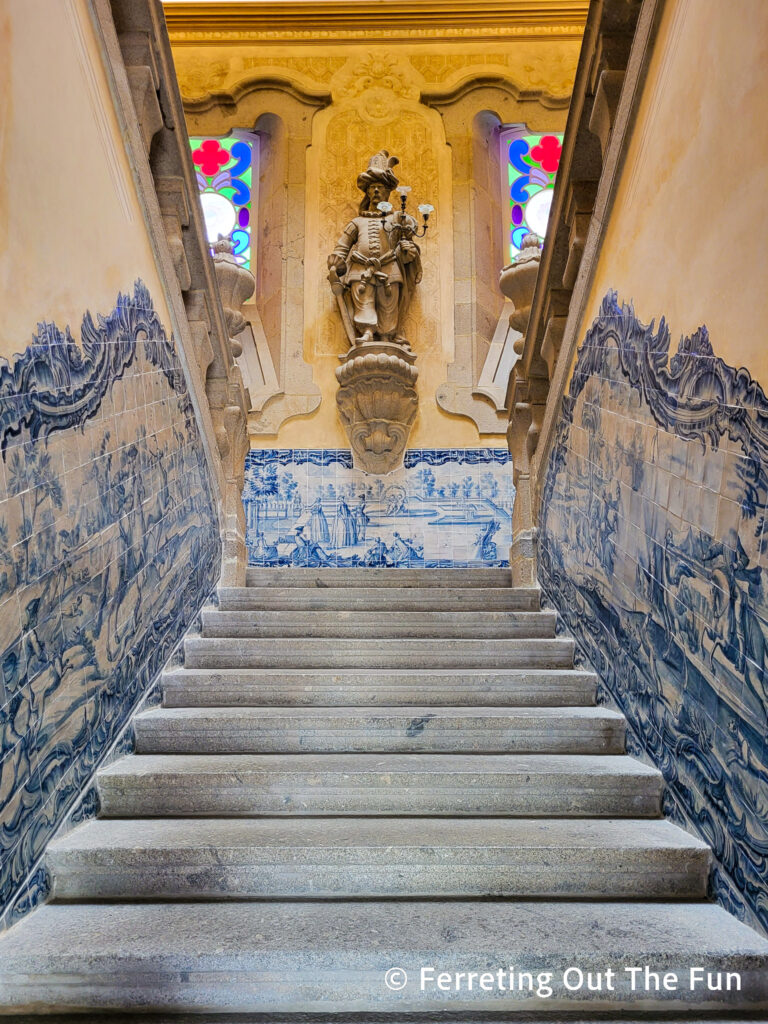 Palacio do Raio tile staircase