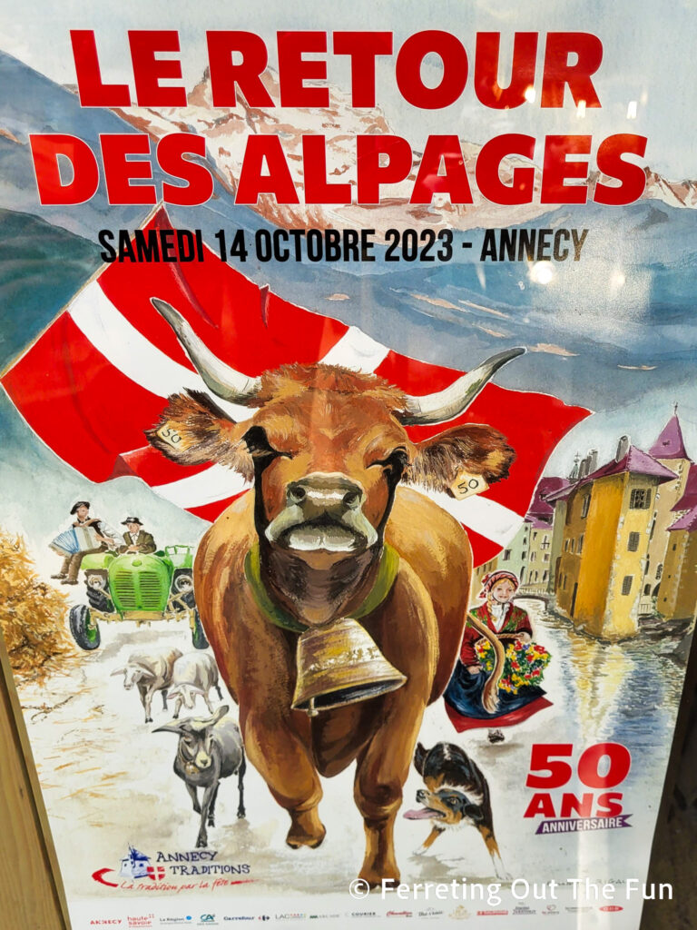 Le Retour Des Alpages in Annecy France