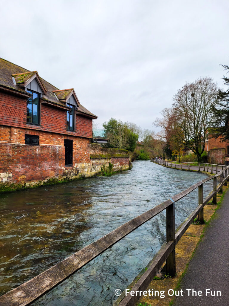 Keats' Walk in Winchester, UK