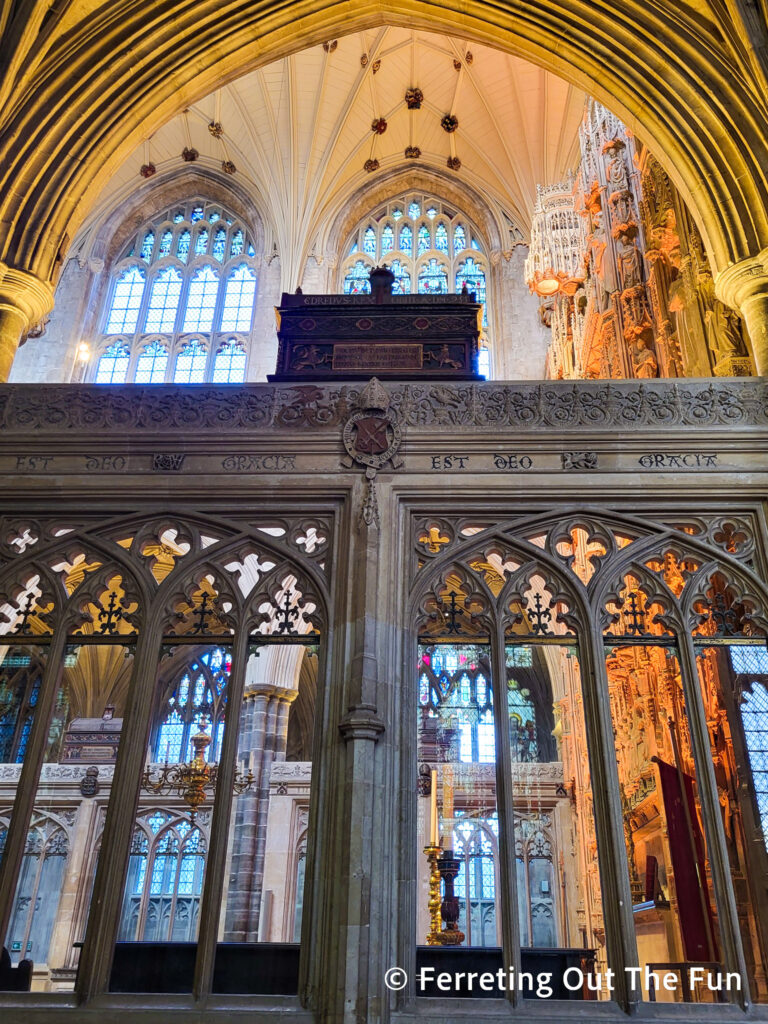 Winchester Cathedral mortuary chests hold the remains of England's ancient kings