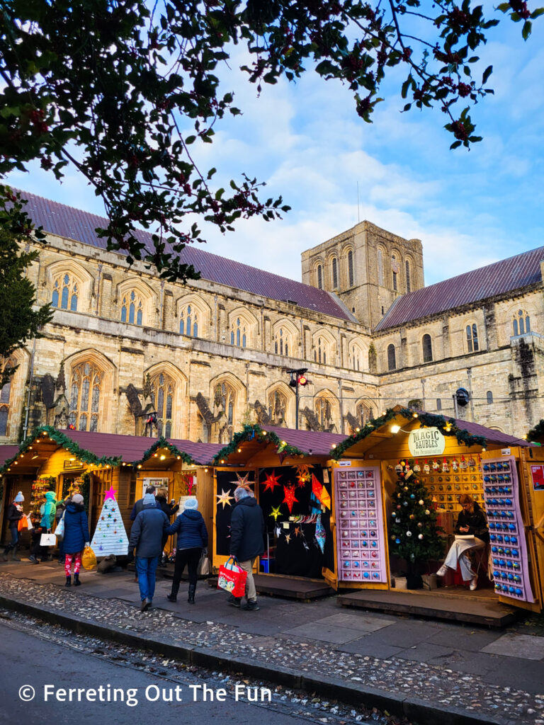 Winchester Christmas Market is one of the most charming in Europe