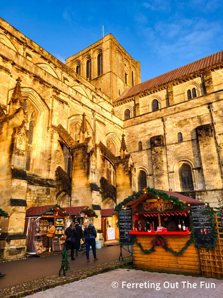 Edinburgh Mead stall at Winchester Christmas Market