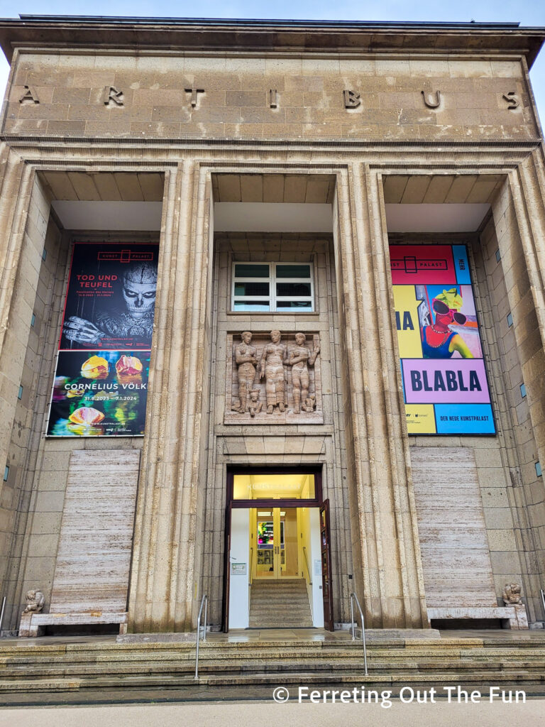 Kunstpalast is the best museum in Düsseldorf Germany