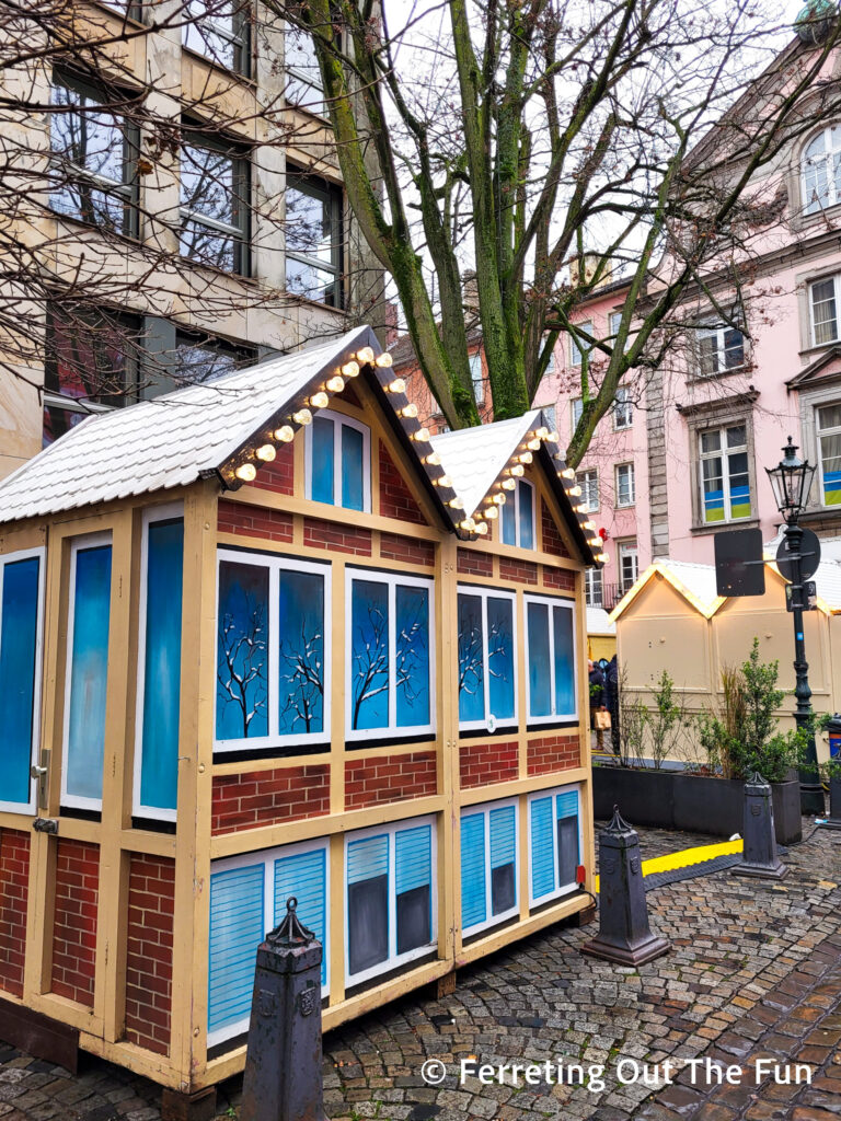 Dusseldorf Christmas Market stalls